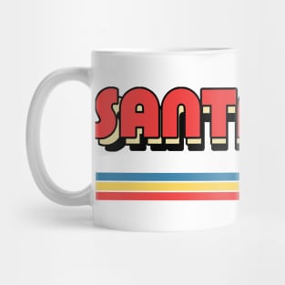 Santa Ana, CA \/\/\/\ Retro Typography Design Mug